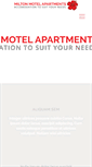 Mobile Screenshot of miltonmotel.com.au